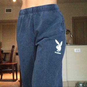 PacSun Playboy Bunny sweatpants navy